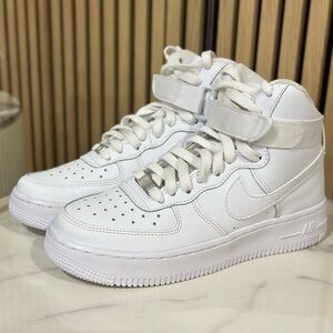 White High-Top Sneakers